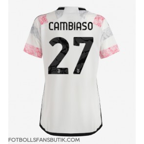 Juventus Andrea Cambiaso #27 Replika Bortatröja Damer 2023-24 Kortärmad